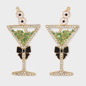 SUGARFIX by BaubleBar Pass the Spirits Earrings NWT NEW HALLOWEEN